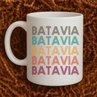 Batavia New York Retro Coffee Mug thumb 2