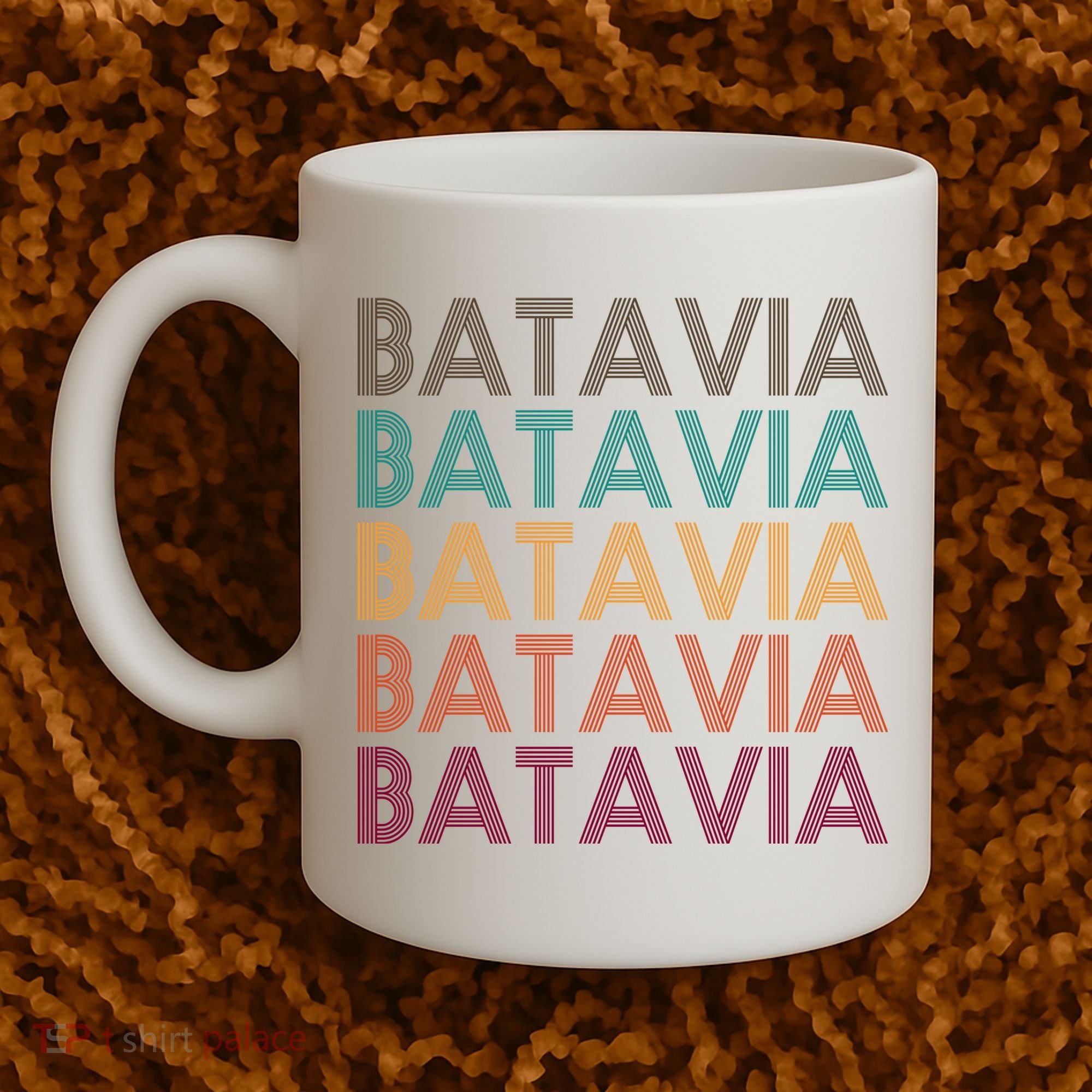 Batavia New York Retro Coffee Mug