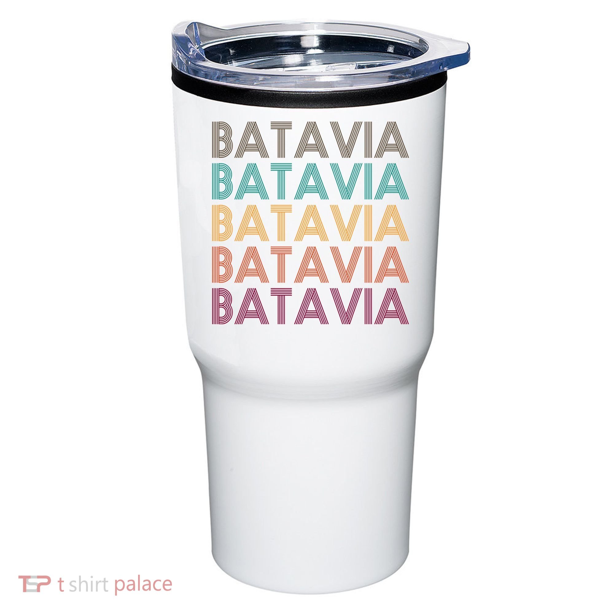 Batavia New York Retro Tumbler