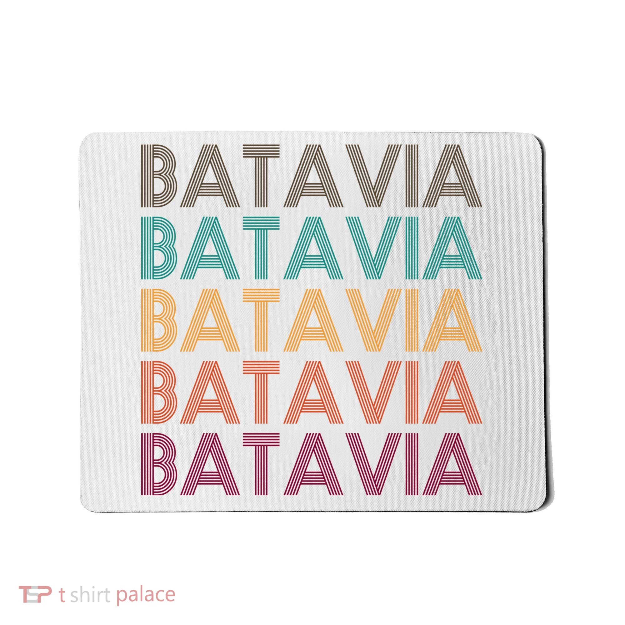 Batavia New York Retro Mousepad
