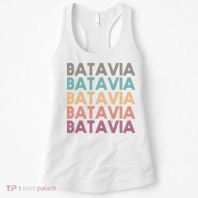 Batavia New York Retro Women's Tank Top