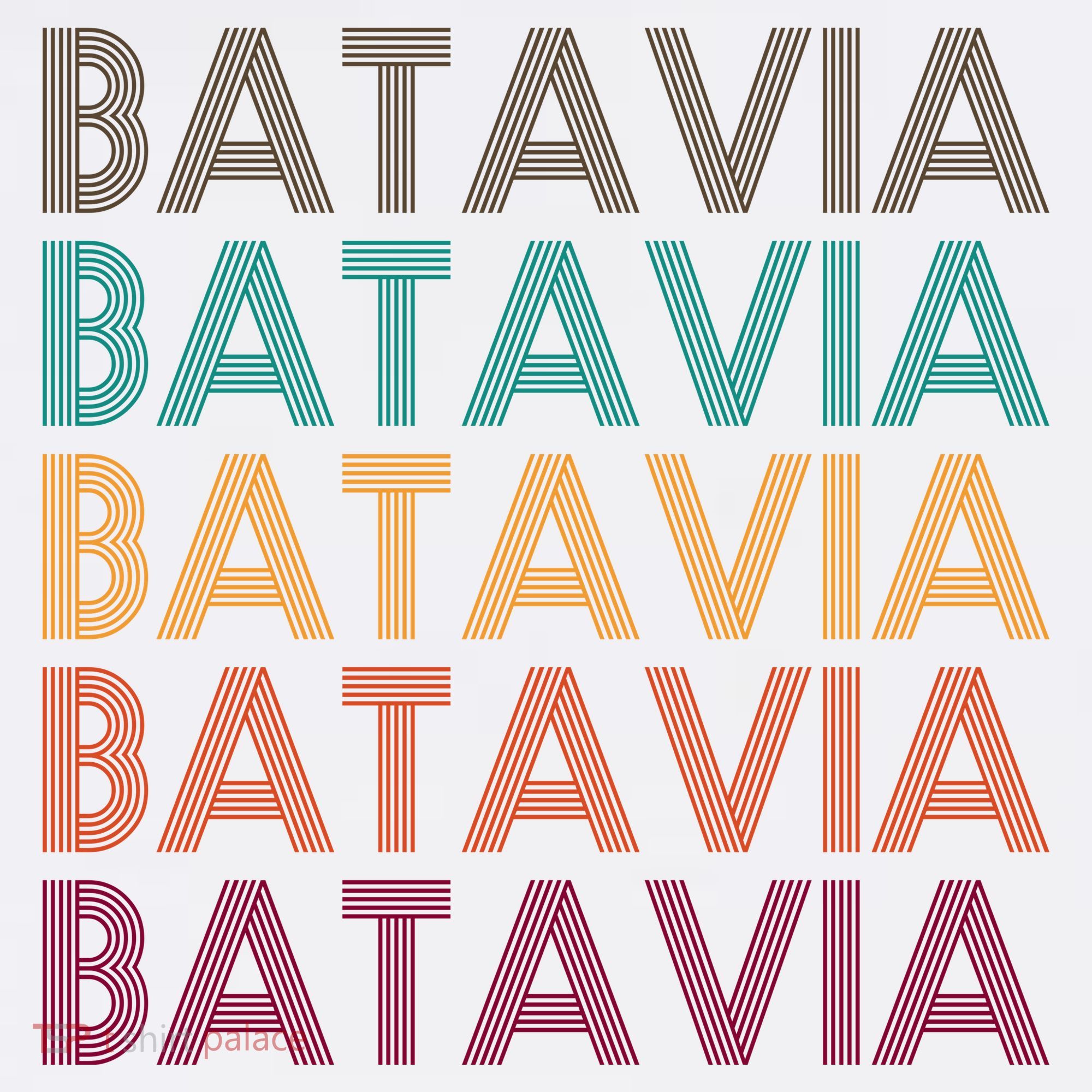 Batavia New York Retro Women's Tank Top