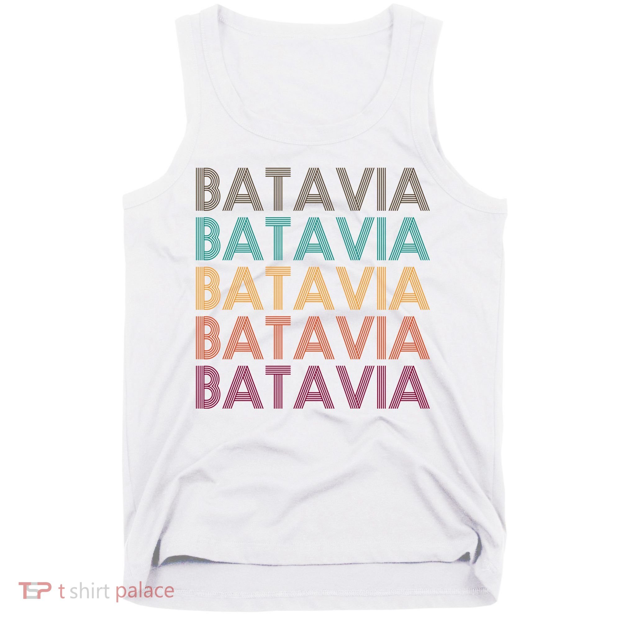 Batavia New York Retro Tank Top