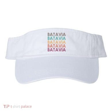 Batavia New York Retro Visor