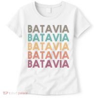 Batavia New York Retro Women's T-Shirt thumb 0