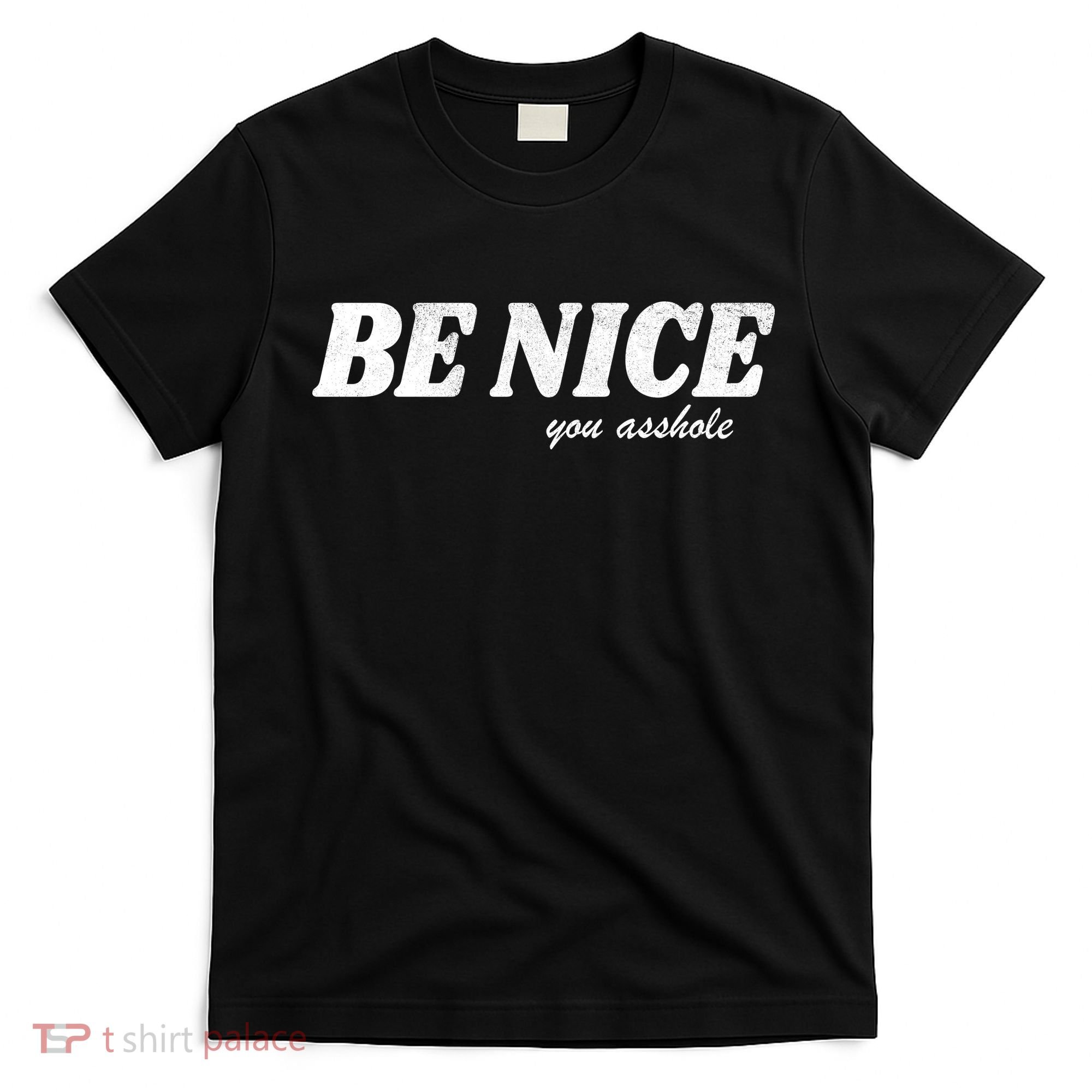 Be Nice You Asshole Funny Gift T-Shirt