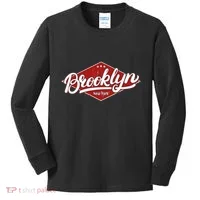 Brooklyn New York Kids Long Sleeve Shirt thumb 0