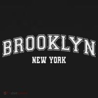 Brooklyn New York Brooklyn Black Cotton Polyester Colla Women's Long Sleeve Shirt thumb 2