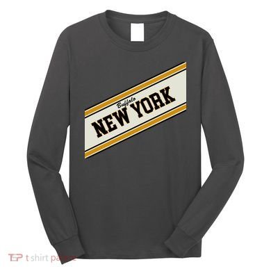 Buffalo New York Varsity Logo Long Sleeve Shirt