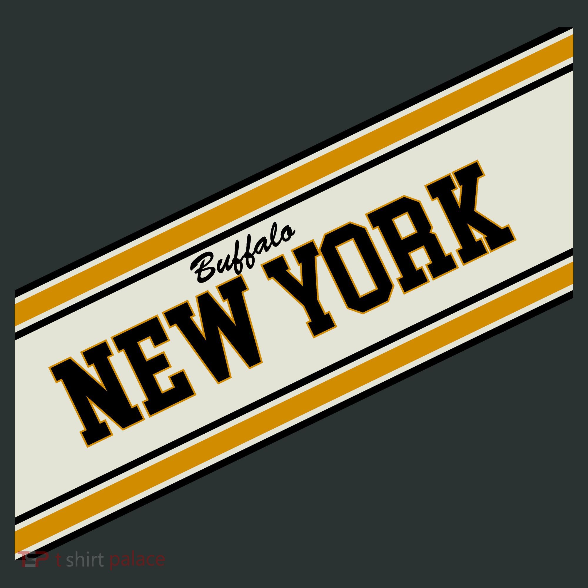 Buffalo New York Varsity Logo Long Sleeve Shirt