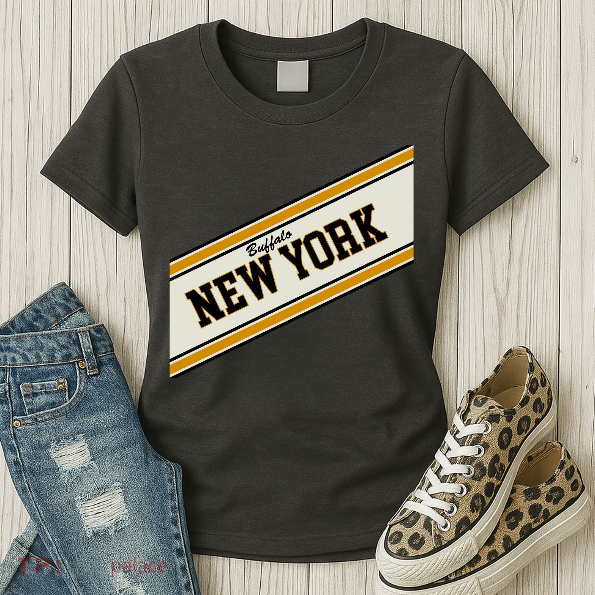 Buffalo New York Varsity Logo Women's T-Shirt