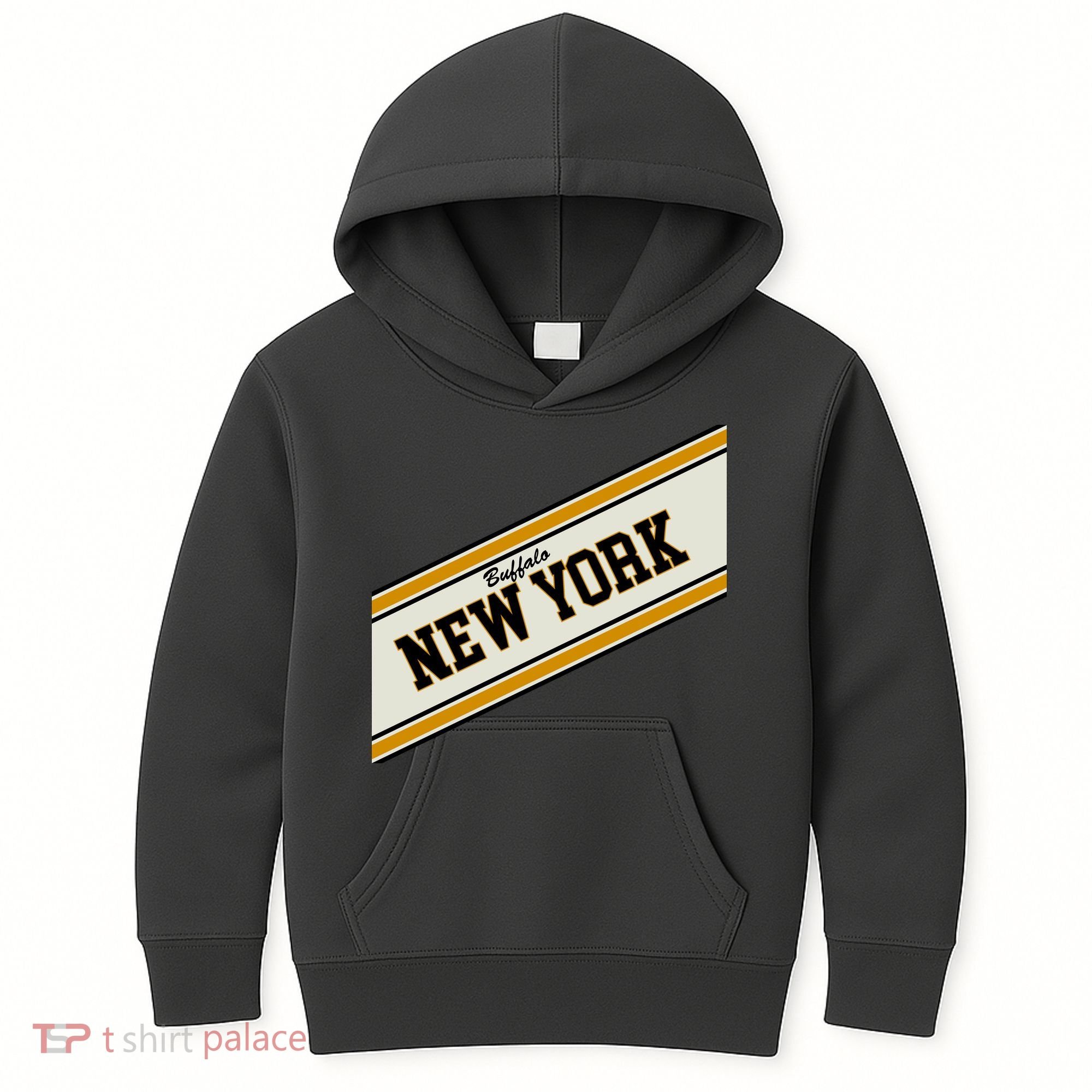 Buffalo New York Varsity Logo Kids Hoodie