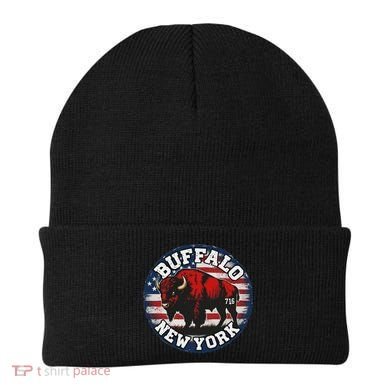 Buffalo New York 716 Area Code Bison Wny Bflo Pride Beanie