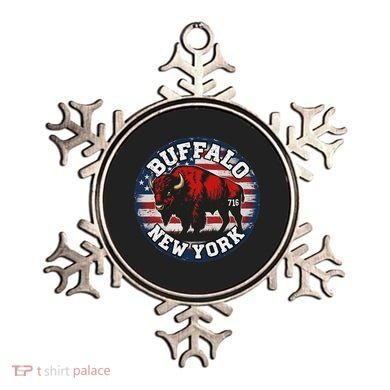 Buffalo New York 716 Area Code Bison Wny Bflo Pride Ornament