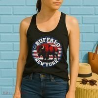 Buffalo New York 716 Area Code Bison Wny Bflo Pride Women's Tank Top thumb 2