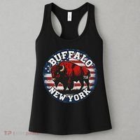 Buffalo New York 716 Area Code Bison Wny Bflo Pride Women's Tank Top thumb 3