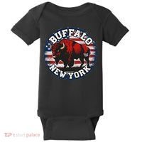 Buffalo New York 716 Area Code Bison Wny Bflo Pride Baby Bodysuit thumb 0