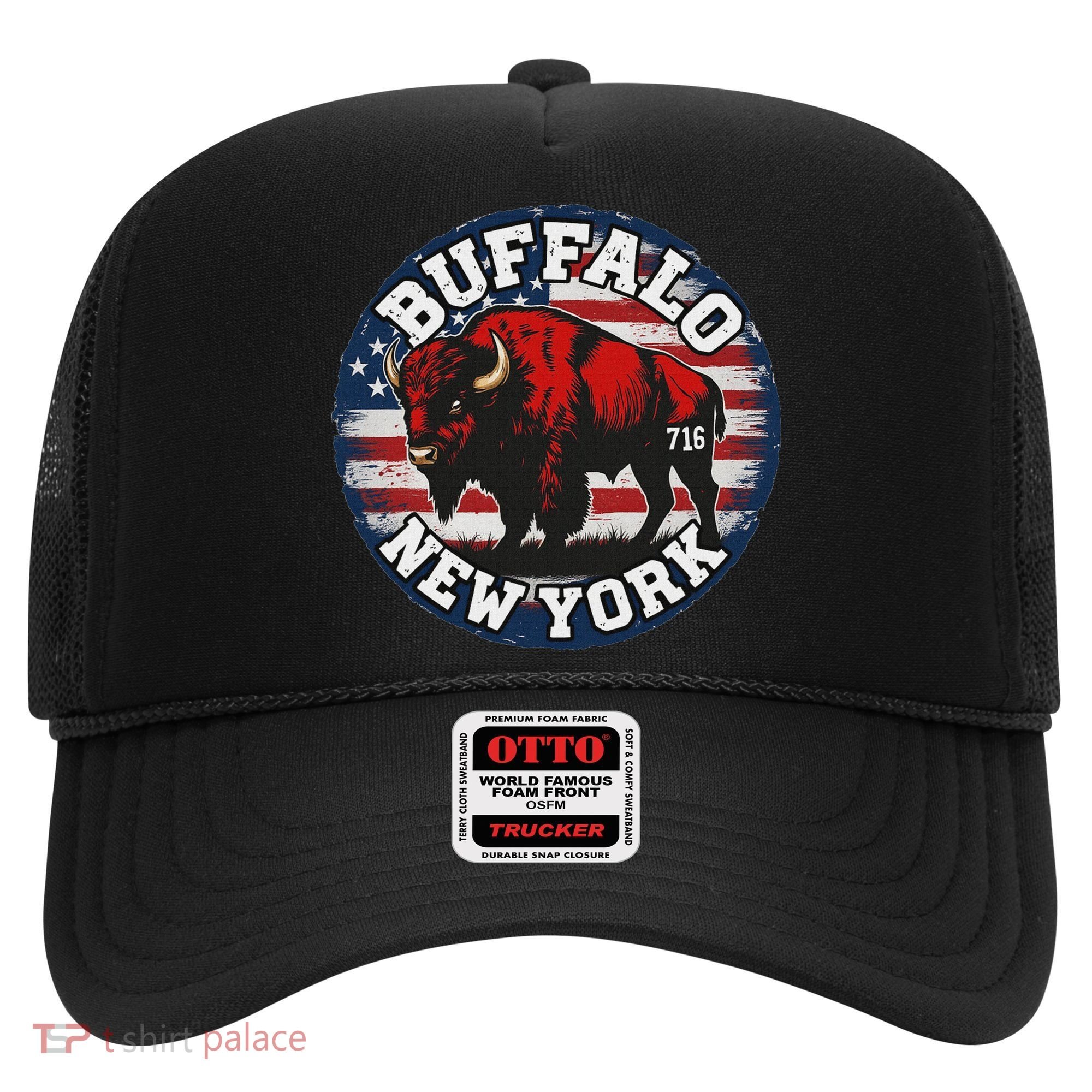 Buffalo New York 716 Area Code Bison Wny Bflo Pride Hat