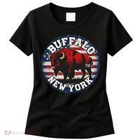 Buffalo New York 716 Area Code Bison Wny Bflo Pride Women's T-Shirt thumb 0