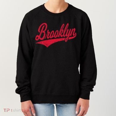 Brooklyn New York Ny Varsity Script Classic Sport Jersey Women's Sweatshirt