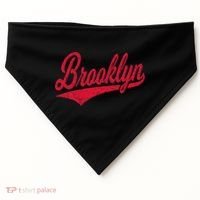 Brooklyn New York Ny Varsity Script Classic Sport Jersey USA-Made Doggie Bandana thumb 0
