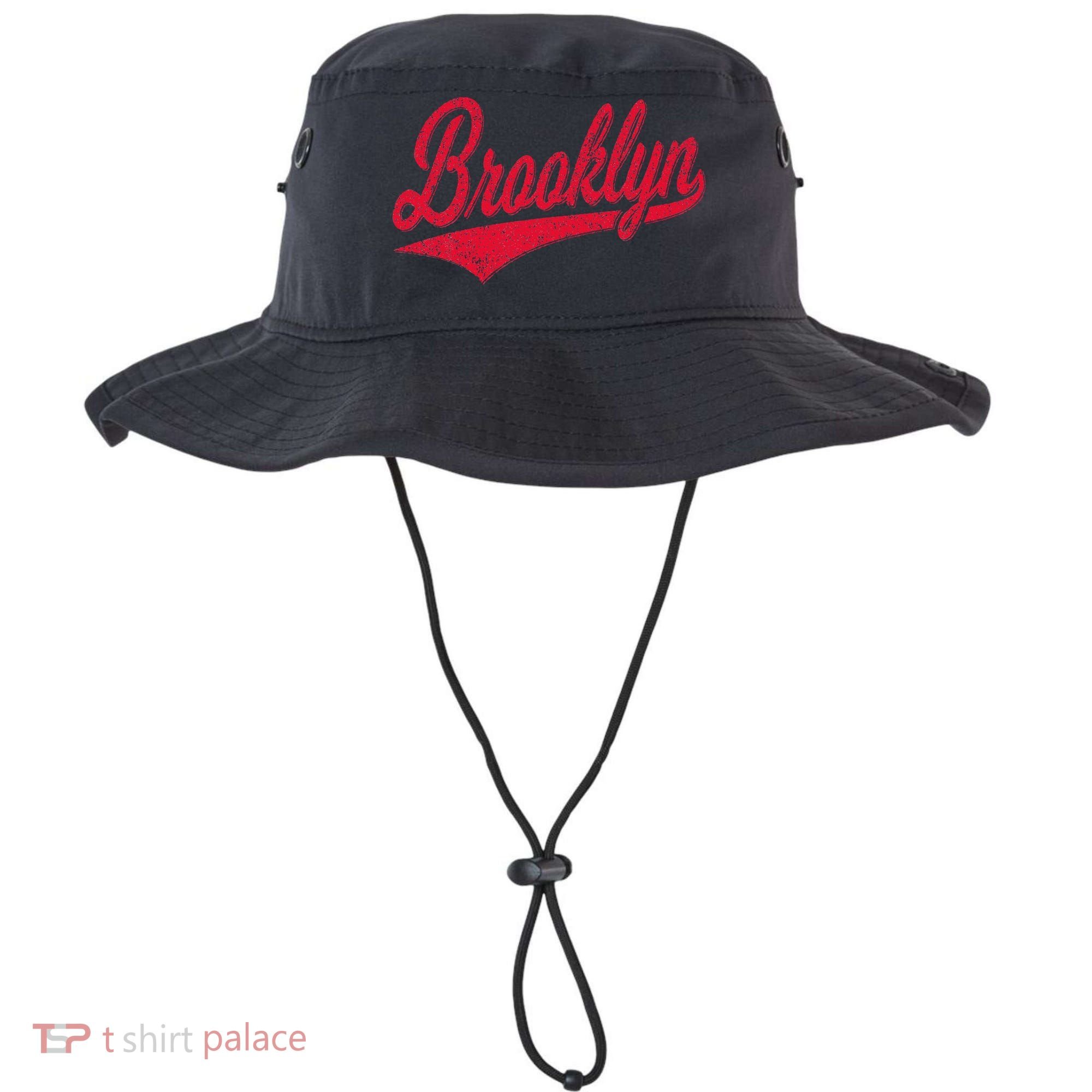 Brooklyn New York Ny Varsity Script Classic Sport Jersey Bucket Hat