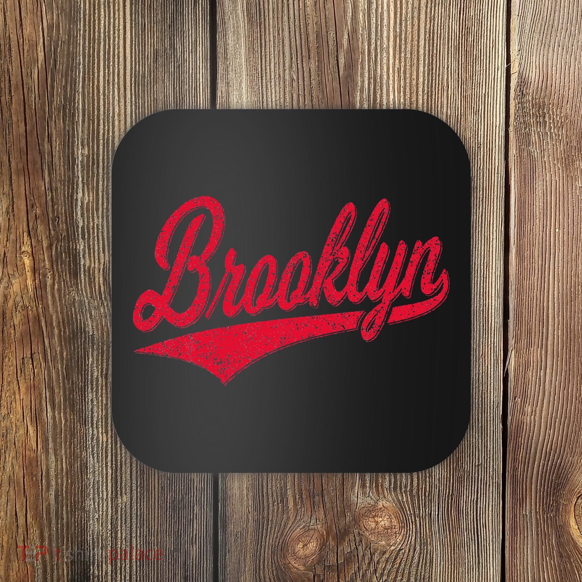 Brooklyn New York Ny Varsity Script Classic Sport Jersey Coaster