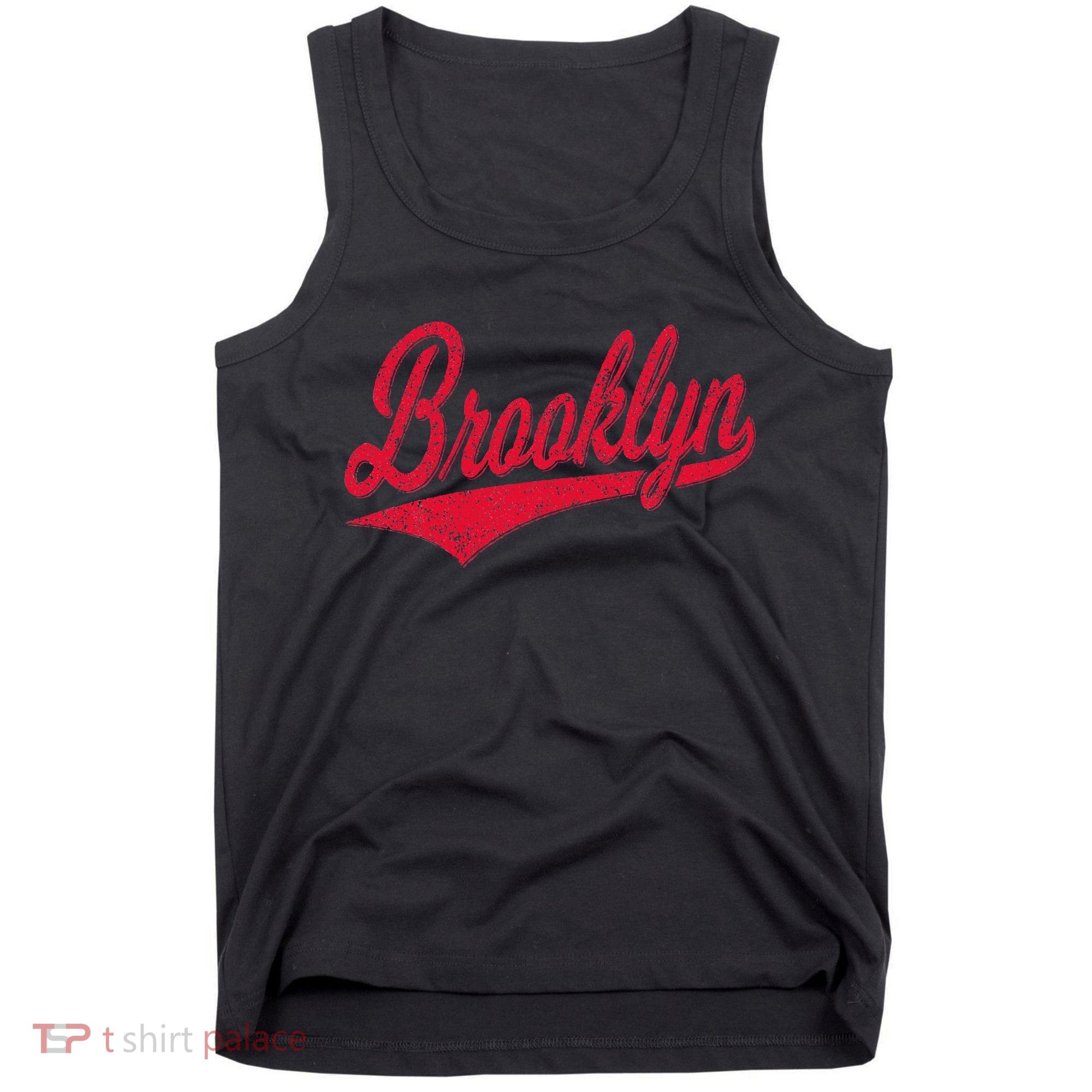 Brooklyn New York Ny Varsity Script Classic Sport Jersey Tank Top