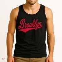 Brooklyn New York Ny Varsity Script Classic Sport Jersey Tank Top thumb 3