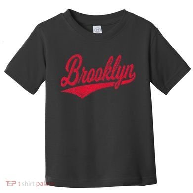 Brooklyn New York Ny Varsity Script Classic Sport Jersey Toddler T-Shirt