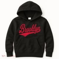 Brooklyn New York Ny Varsity Script Classic Sport Jersey Kids Hoodie thumb 0