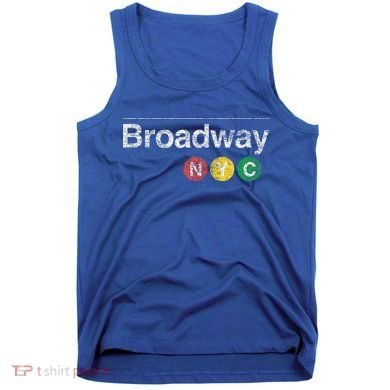 BROADWAY New York NYC Worn Design  Tank Top
