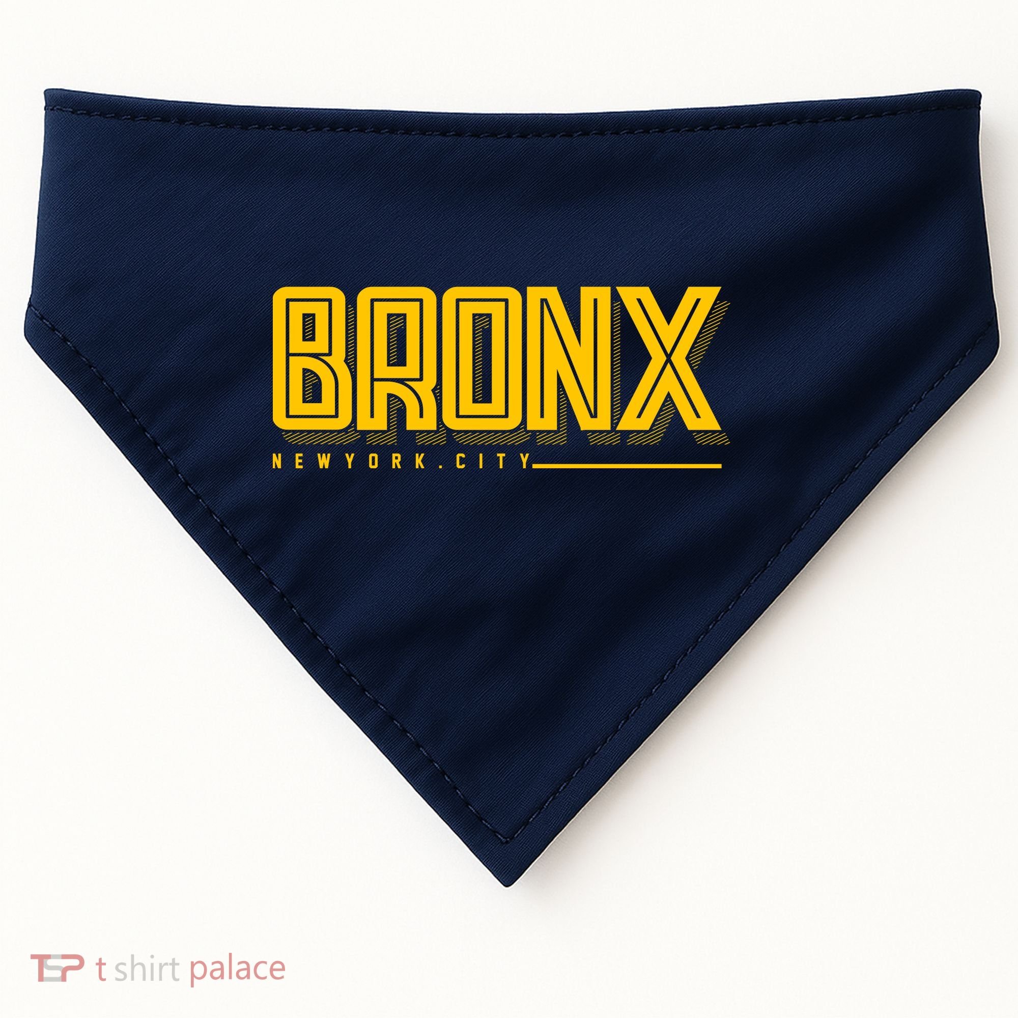 Bronx New York City Logo USA-Made Doggie Bandana