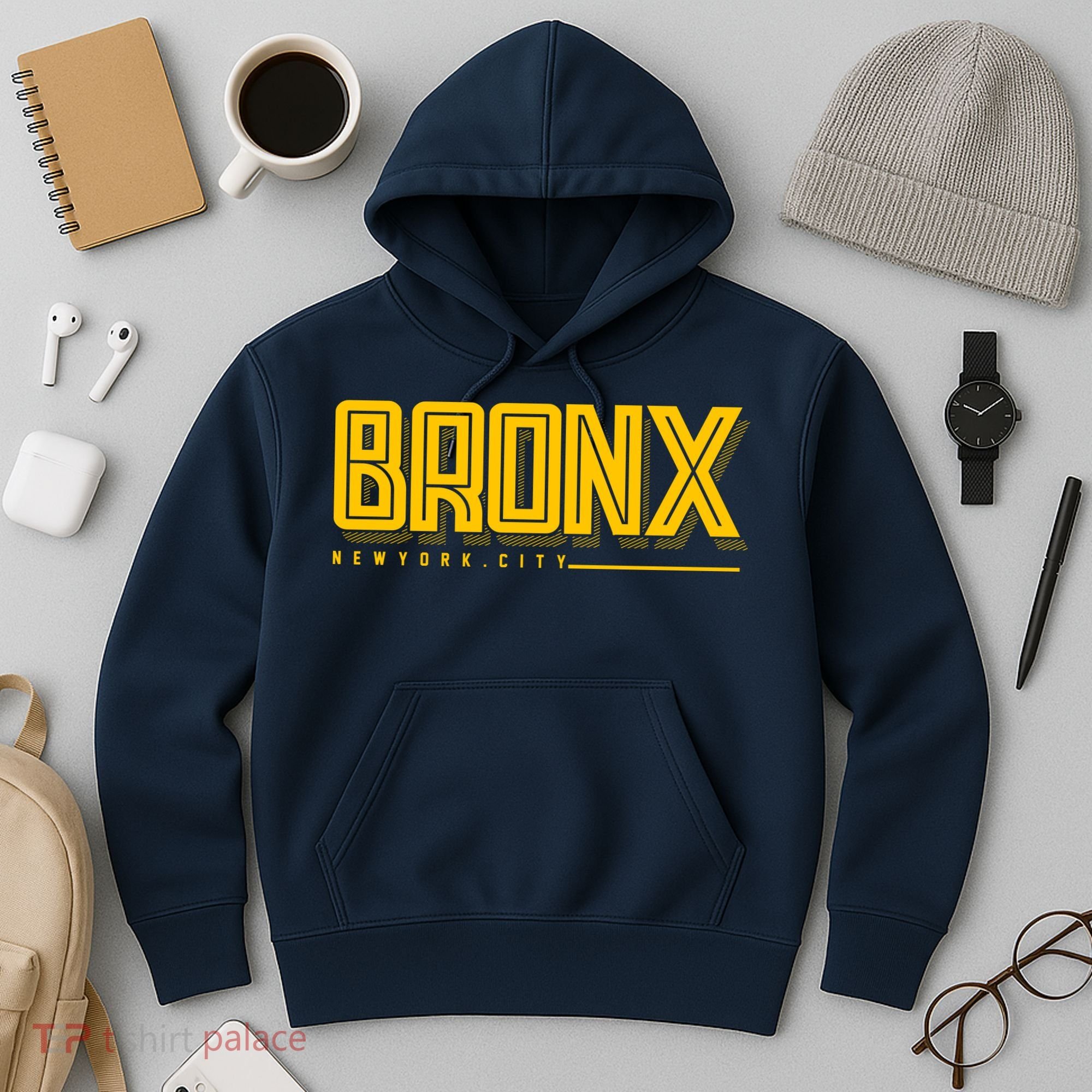 Bronx New York City Logo Hoodie