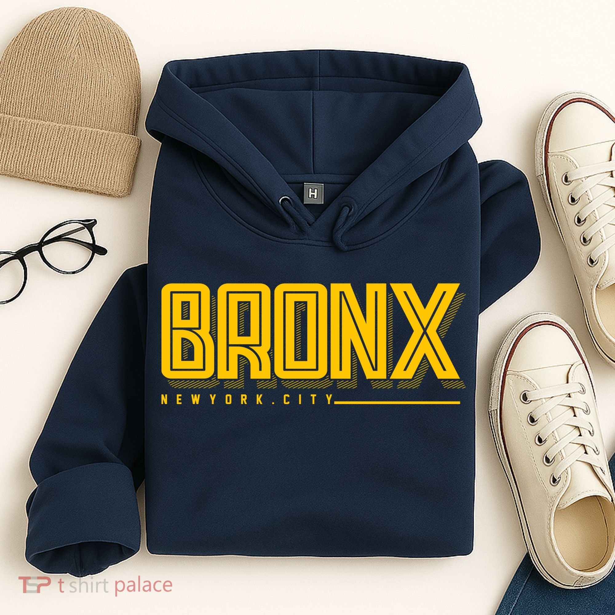 Bronx New York City Logo Hoodie