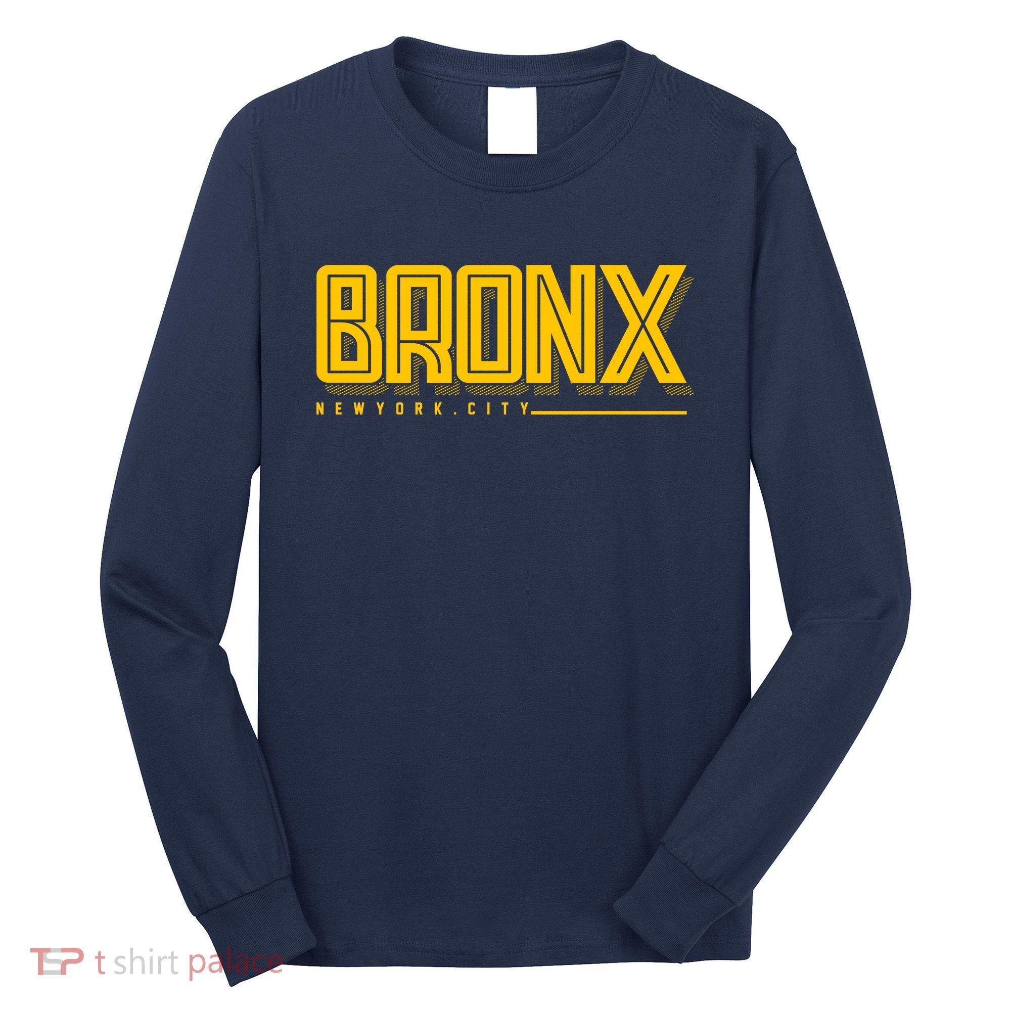 Bronx New York City Logo Long Sleeve Shirt