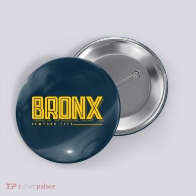 Bronx New York City Logo Button