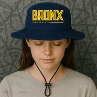Bronx New York City Logo Bucket Hat thumb 3