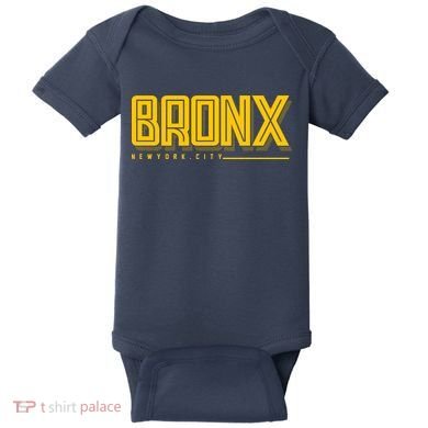 Bronx New York City Logo Baby Bodysuit