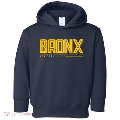 Bronx New York City Logo Toddler Hoodie