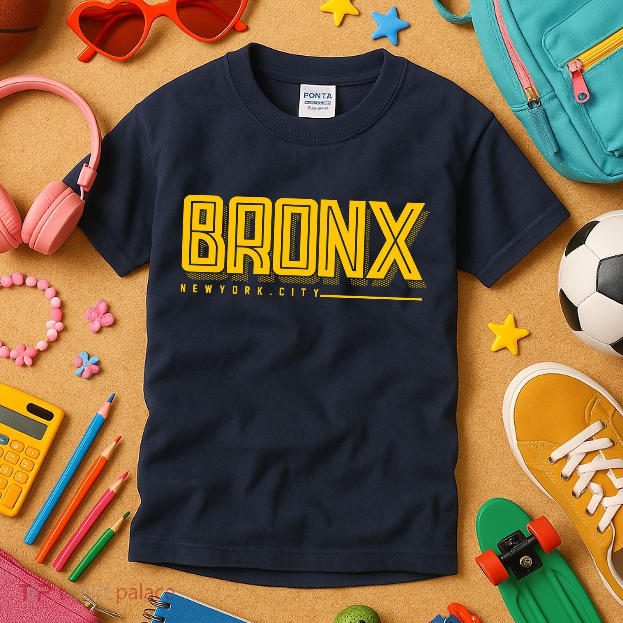 Bronx New York City Logo Kids T-Shirt