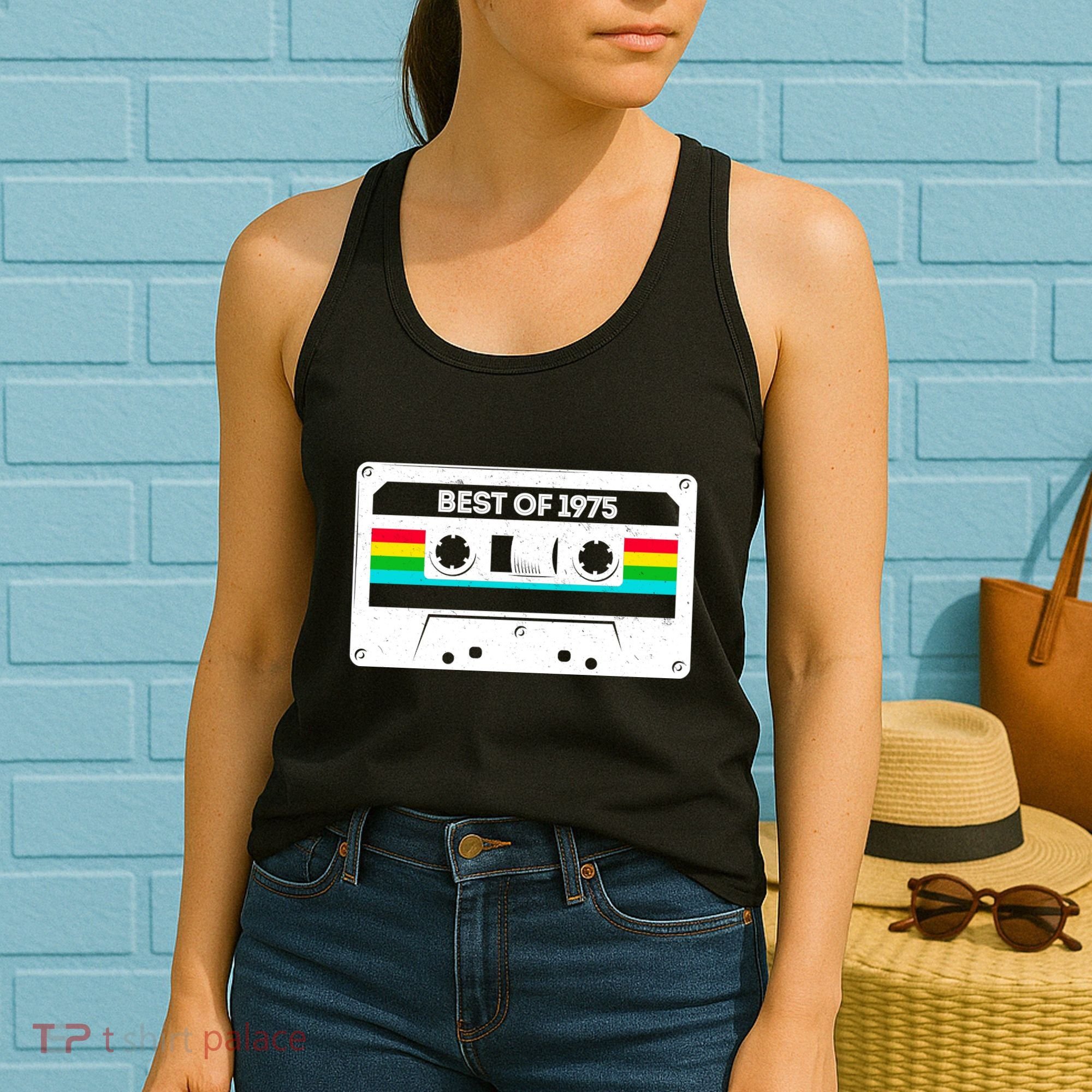 Best Of 1975 Retro 50th Birthday Mixtape Women's Tank Top