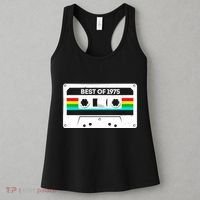 Best Of 1975 Retro 50th Birthday Mixtape Women's Tank Top thumb 3