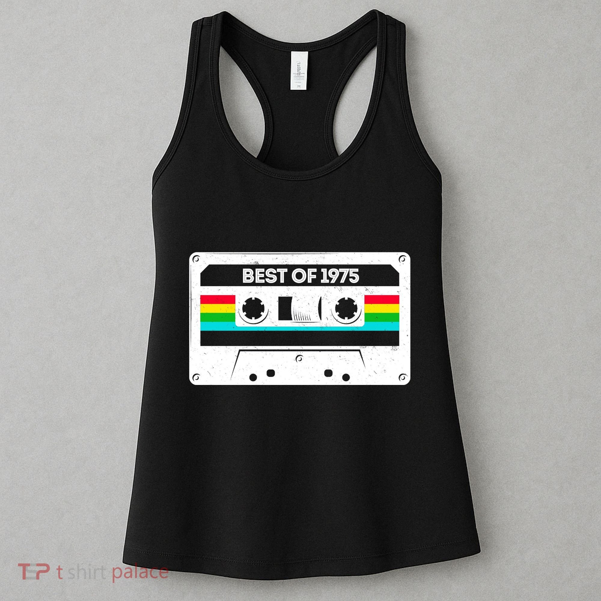 Best Of 1975 Retro 50th Birthday Mixtape Women's Tank Top
