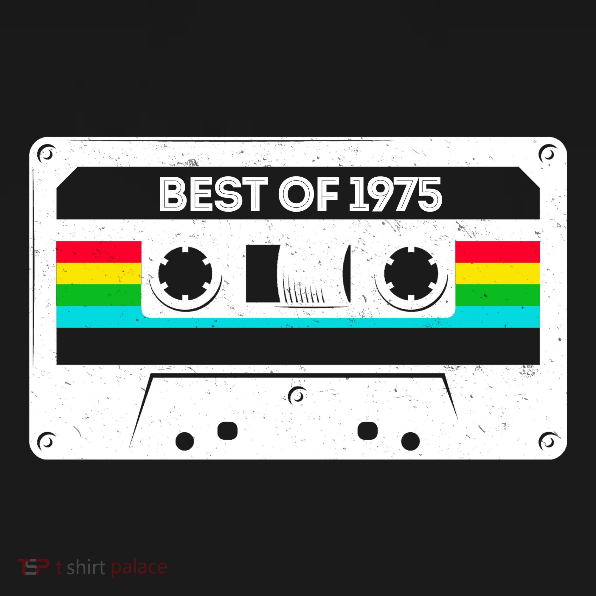 Best Of 1975 Retro 50th Birthday Mixtape Women's Tank Top