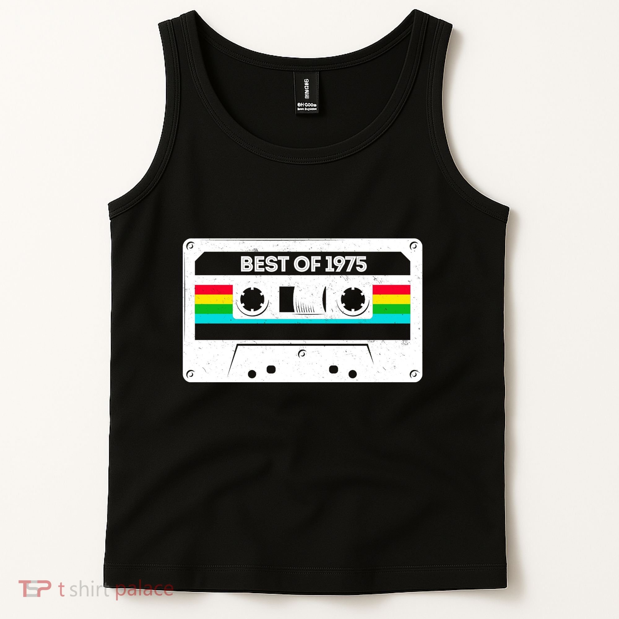 Best Of 1975 Retro 50th Birthday Mixtape Tank Top