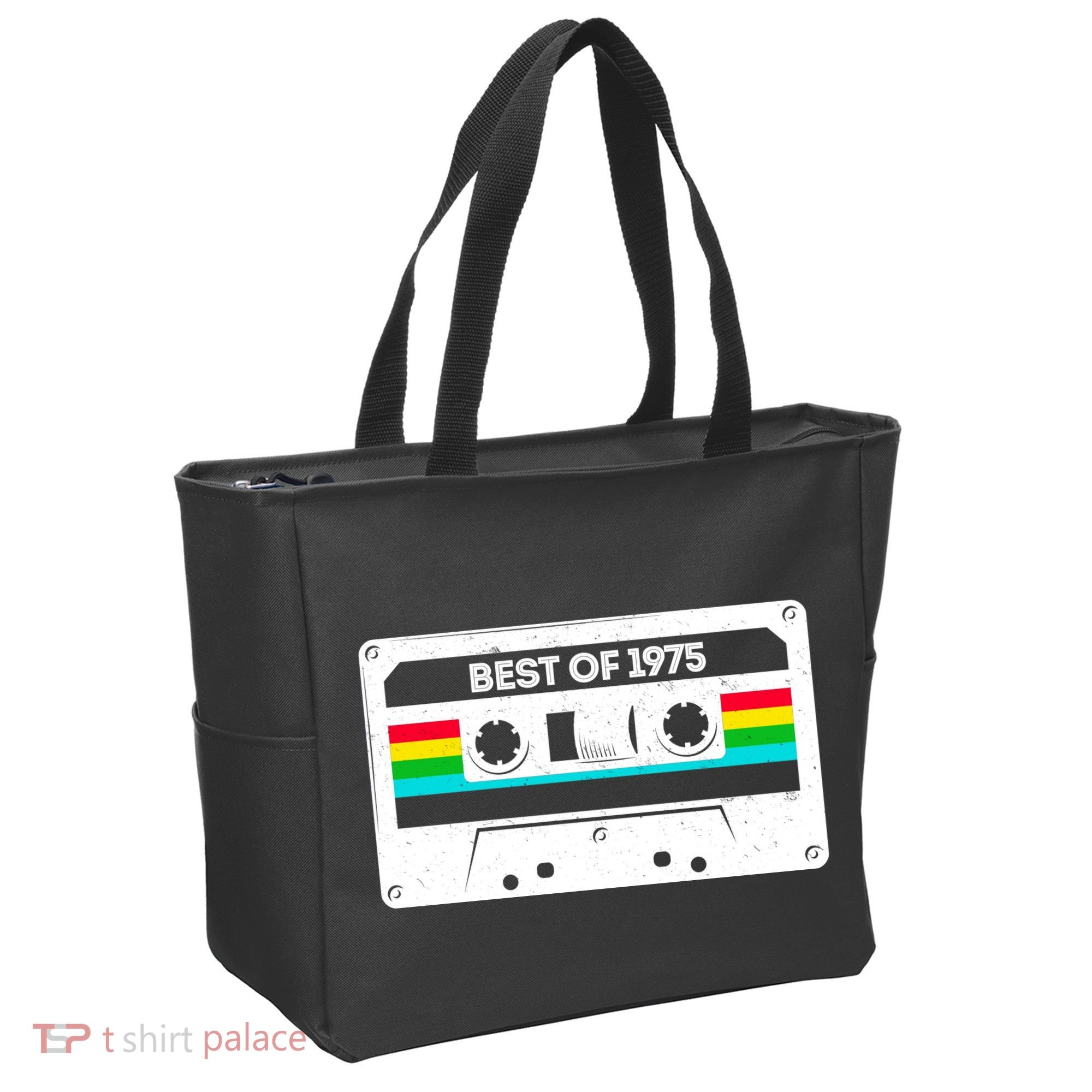 Best Of 1975 Retro 50th Birthday Mixtape Tote Bag