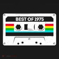 Best Of 1975 Retro 50th Birthday Mixtape Tote Bag thumb 4