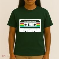 Best Of 1975 Retro 50th Birthday Mixtape T-Shirt thumb 4