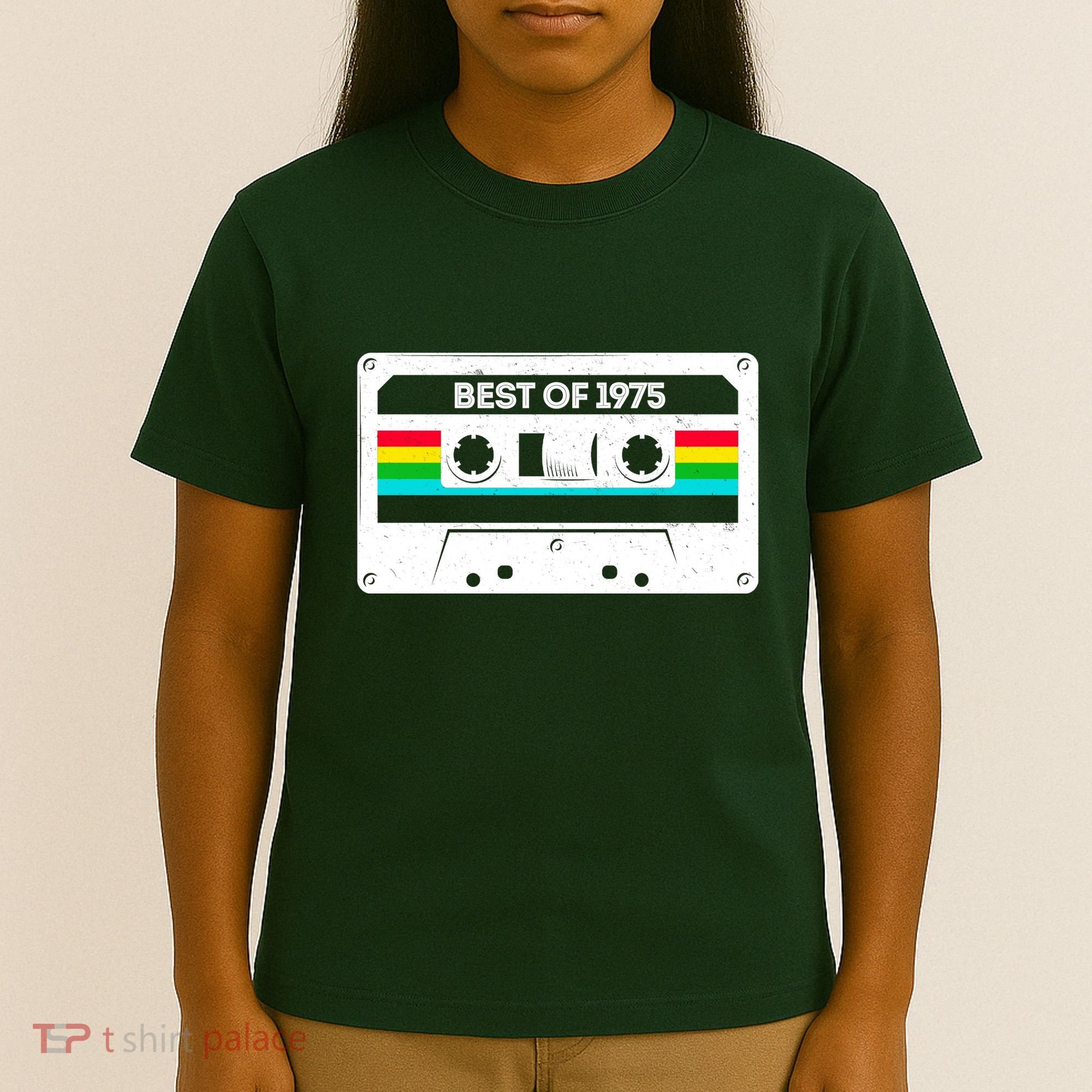Best Of 1975 Retro 50th Birthday Mixtape T-Shirt